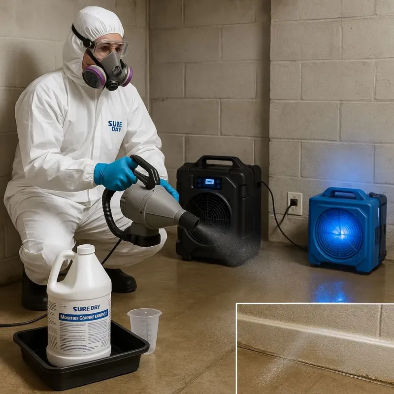 Sanitization and Odor Removal process in Big Bear City, CA