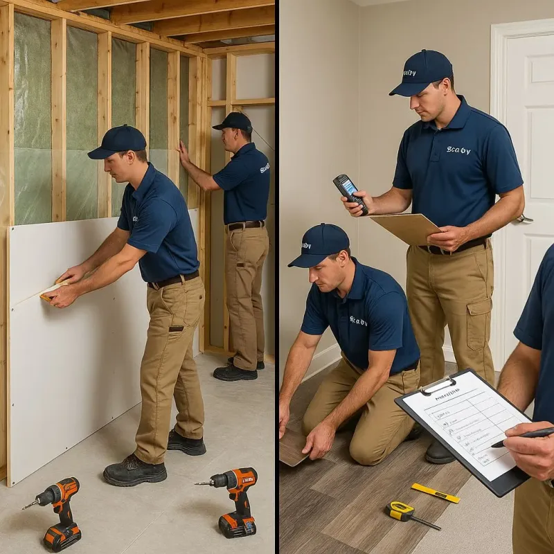 Repairs and Reconstruction process in Big Bear City, CA